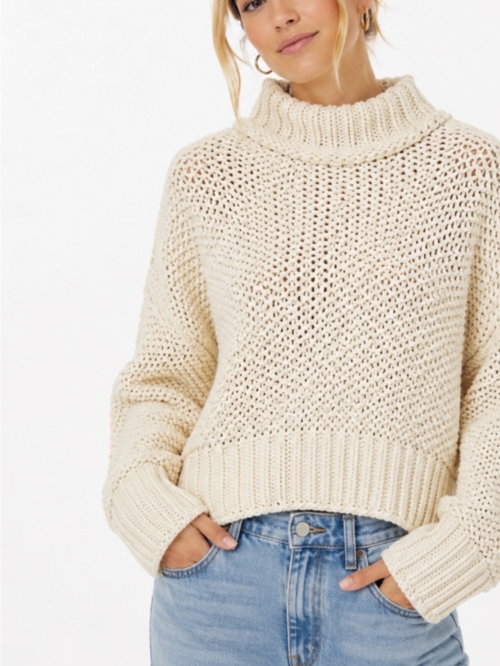 Free People - My Only Sunshine oversized Sweater sz XS NWT